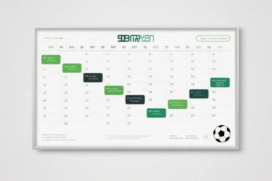 赛程与时间安排示意图